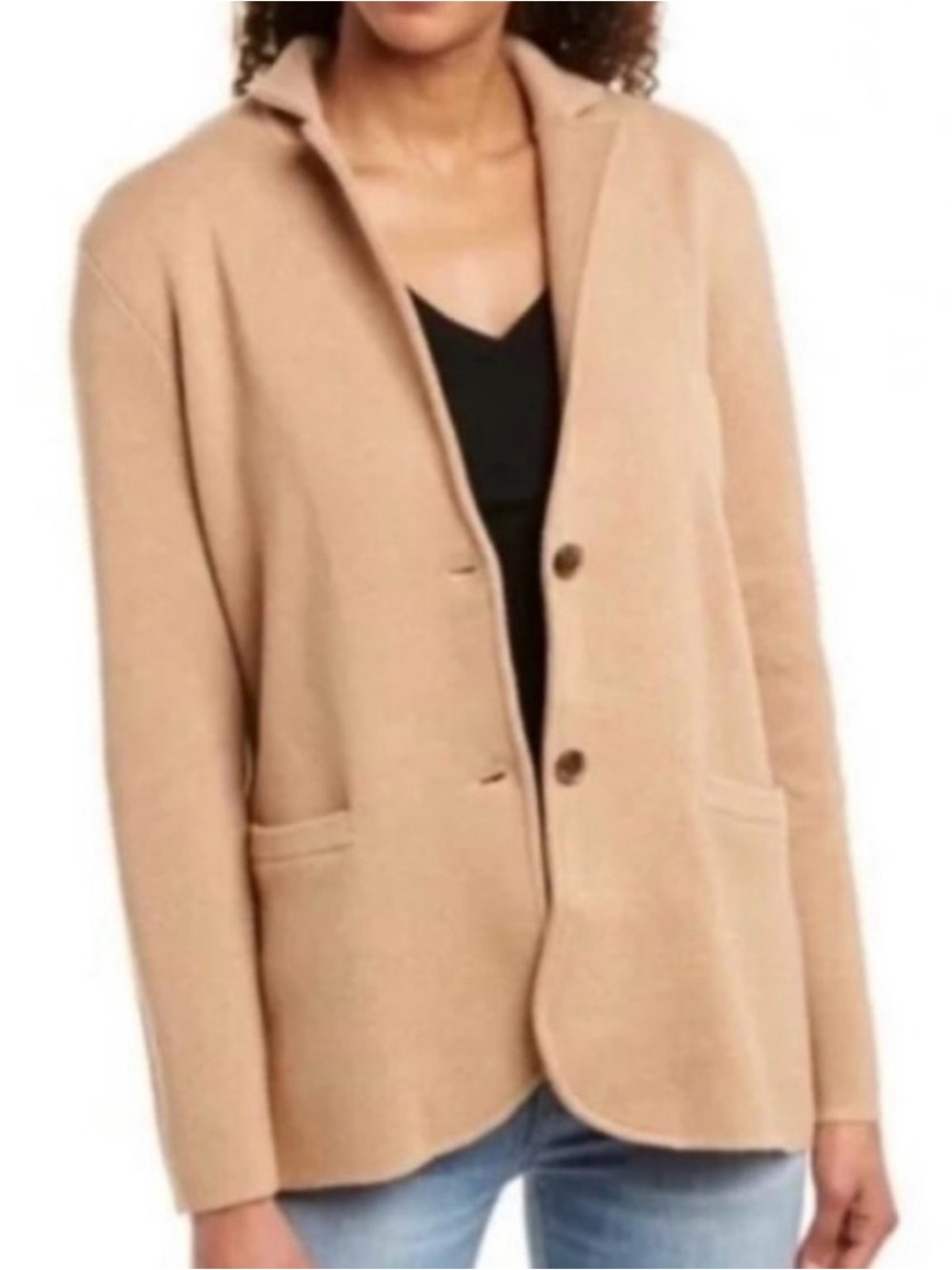 J. Crew 100% Cotton Sweater Blazer